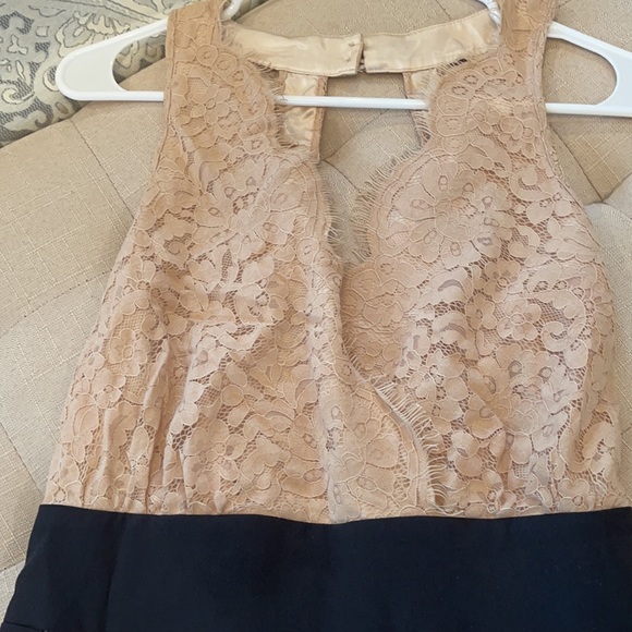 Bebe backless romper with pockets. - Picture 4 of 4